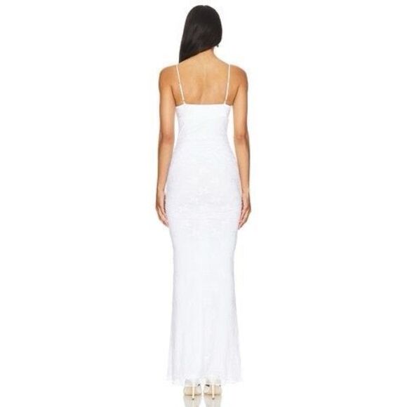 NWT MAJORELLE Leonie Gown in White SZ SMALL $228 - Picture 3 of 11